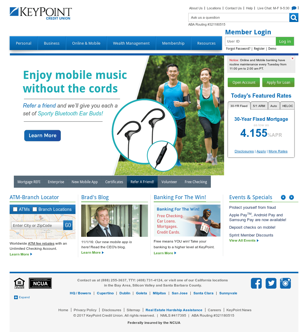 Keypoint Credit Union Routing Number Examples and Forms