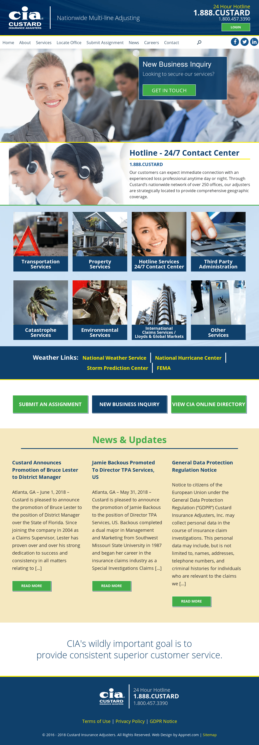Custard Insurance Adjusters Custard Insurance Adjusters Inc 3983 E