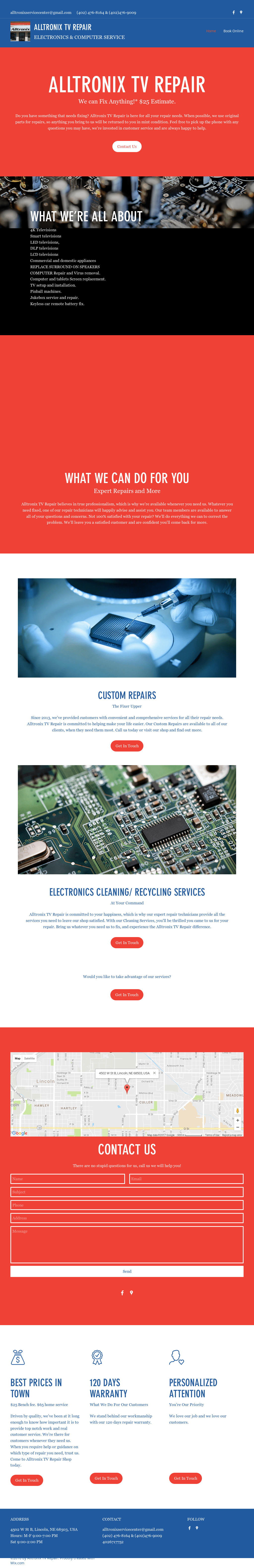 Tv Repair Lincoln Ne