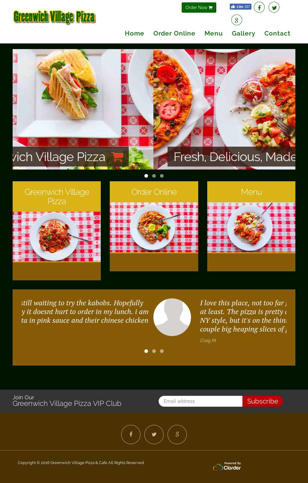 greenwich contact number