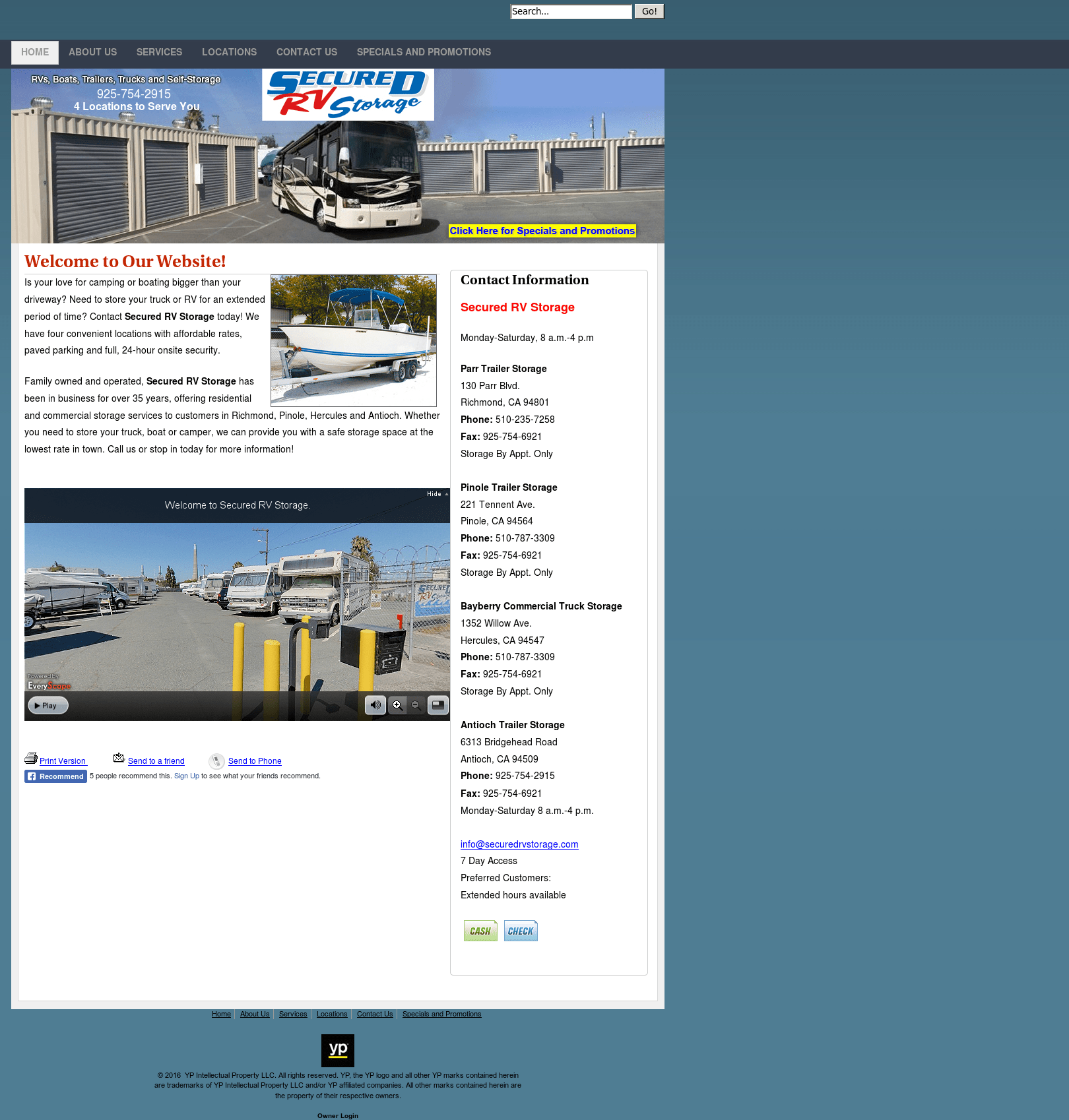 Rv Storage Antioch Ca Dandk Organizer