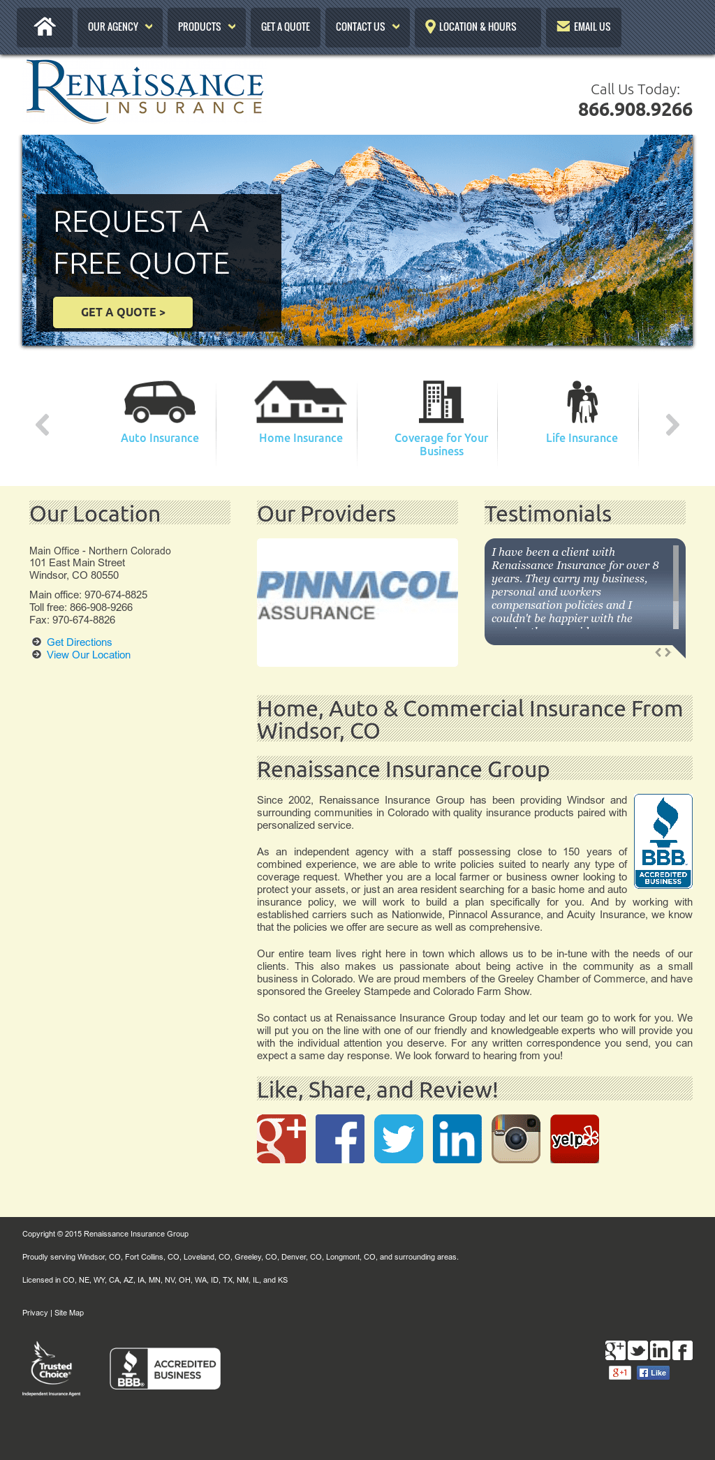 Renaissance Insurance Group / Viewapp Renewing Partnership With