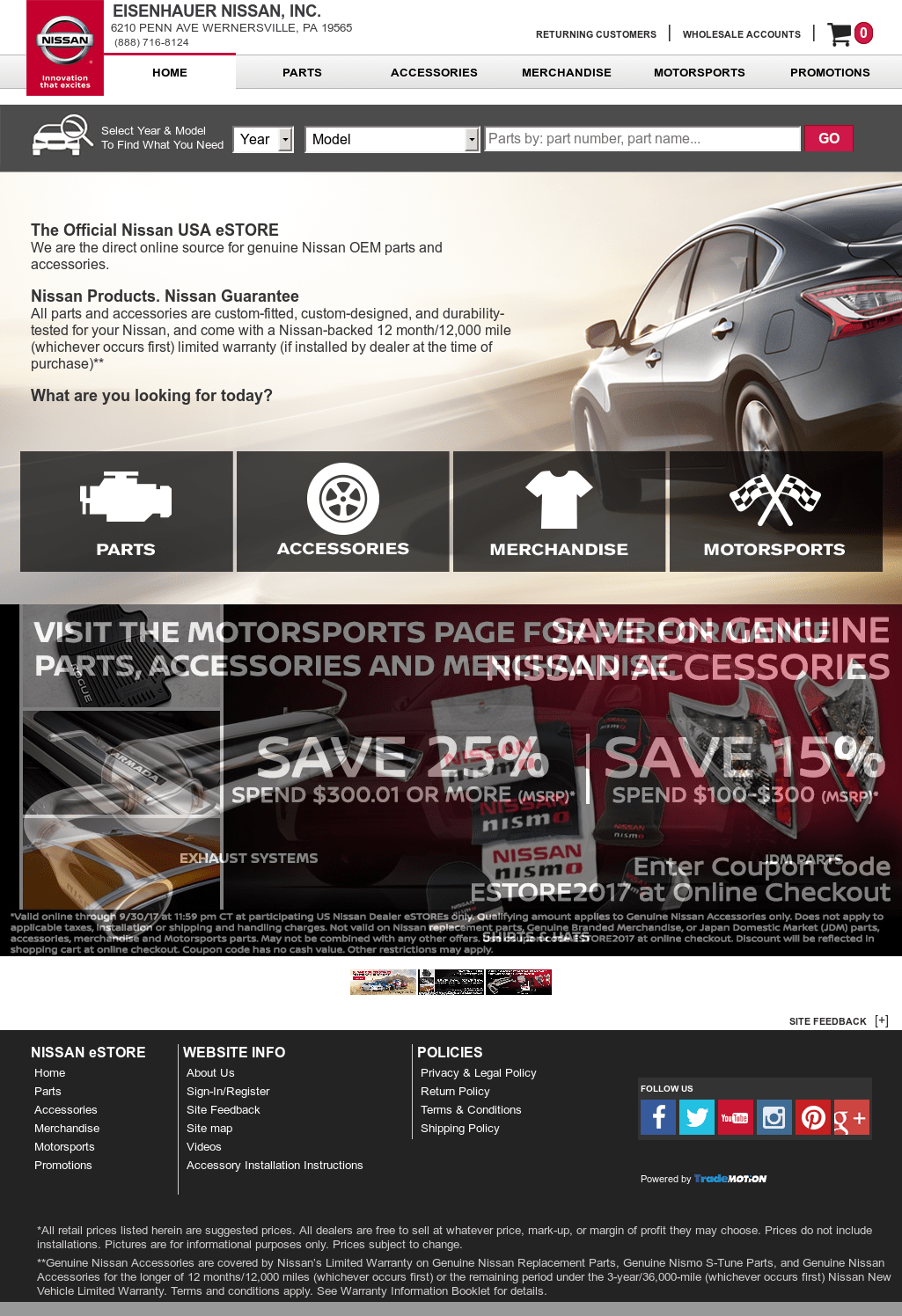 eisenhauer nissan car wernersville pa News blog post list