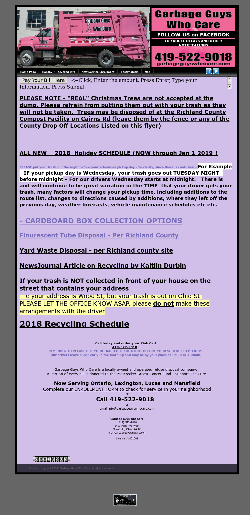 Garbage Guys Who Care Bill Pay Paperless Billing Garbage Guys How