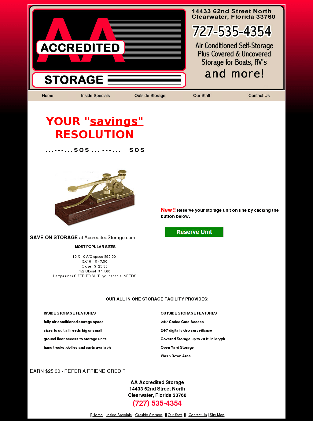 Storage Units In Clearwater Florida Dandk Organizer