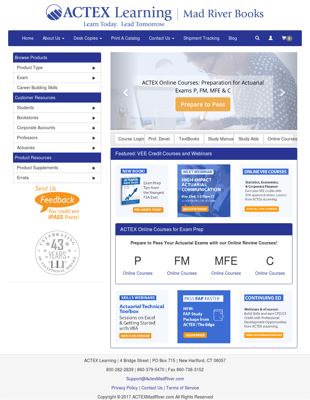 Course: Preview: ACTEX Online Course for SOA Exam P Preparation