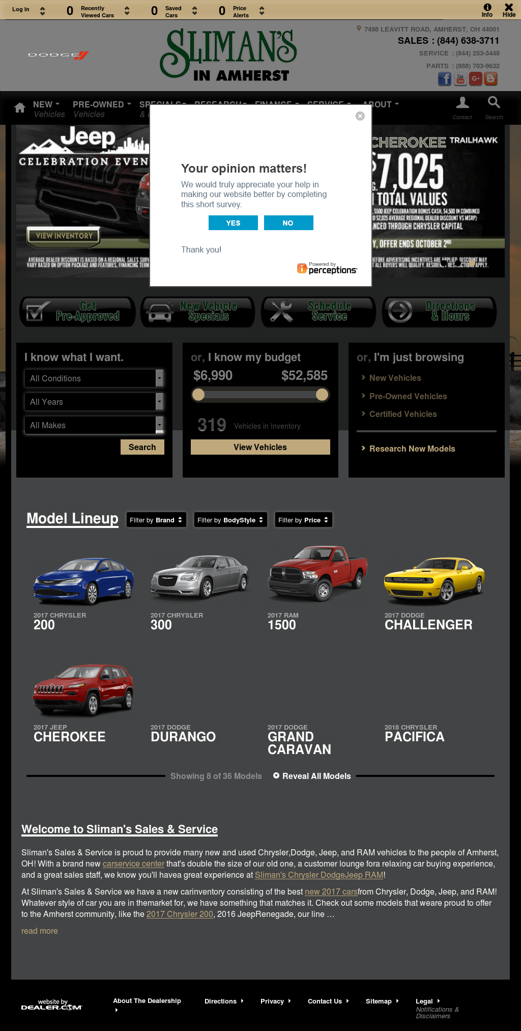 Slimans Dodge Amherst Ohio Ultimate Dodge