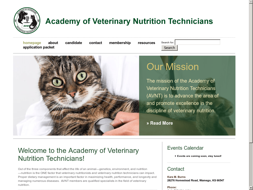 Academy Of Veterinary Nutrition Technicians Runners High Nutrition