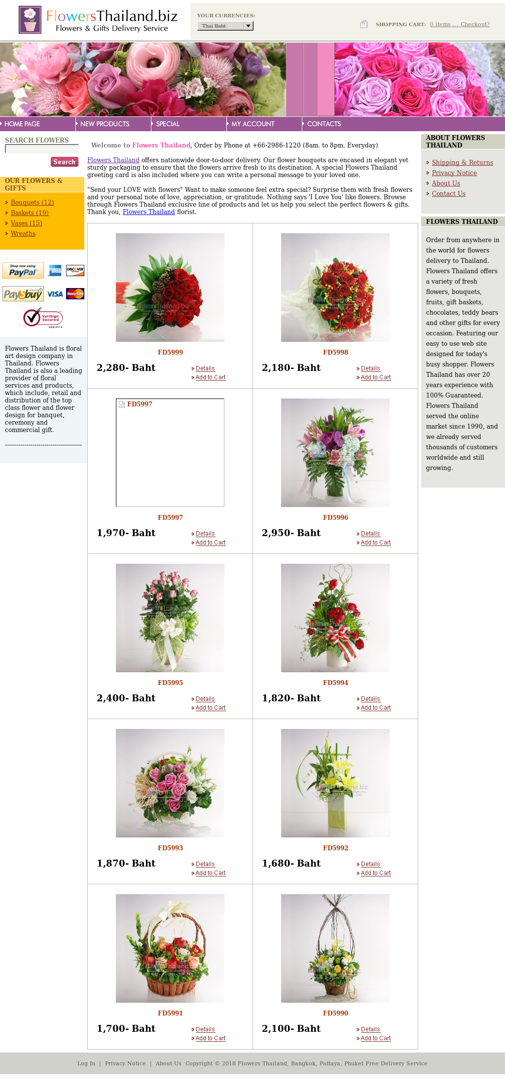 Delivery Flowers Bangkok Thailand Best Flower Site