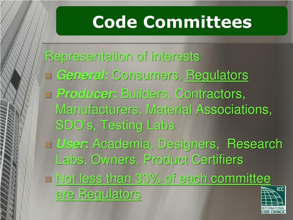 PPT INTERNATIONAL Code Council PowerPoint Presentation, free download