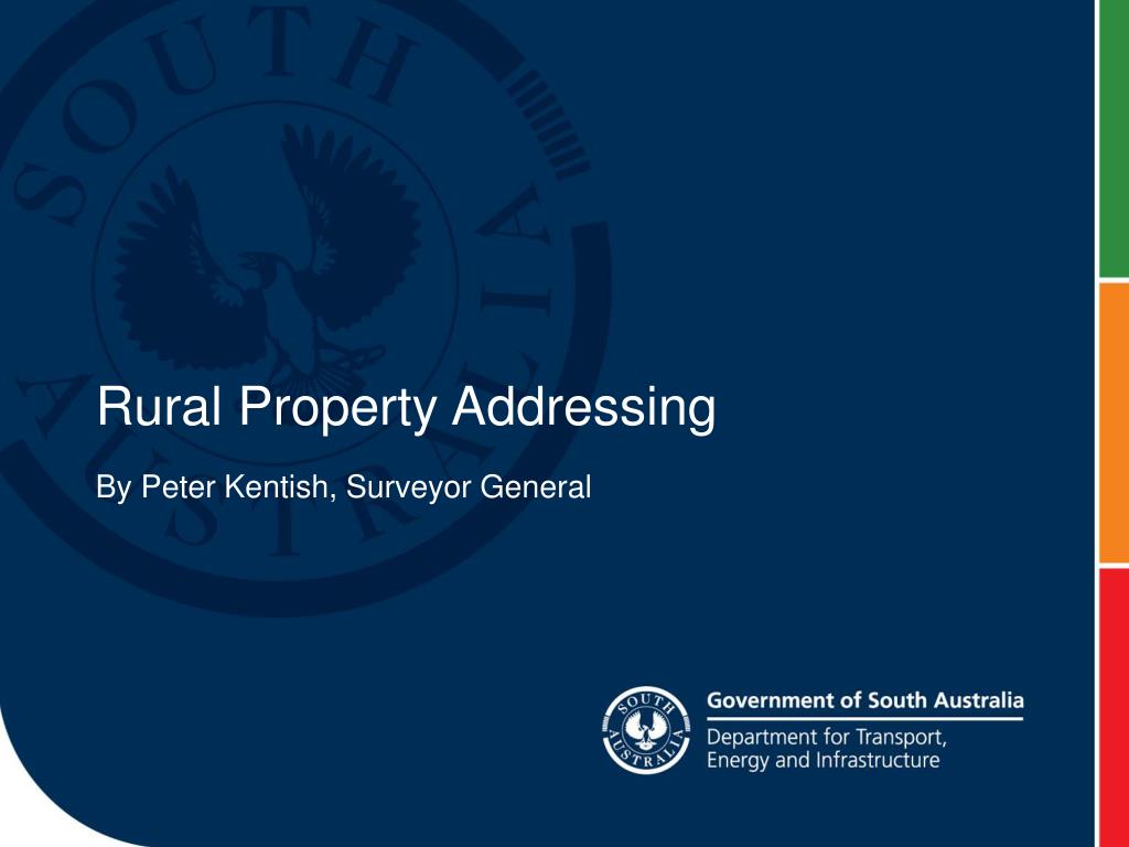 PPT Rural Property Addressing PowerPoint Presentation, free download