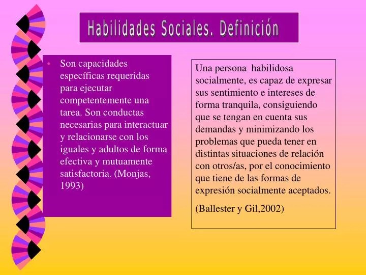 PPT Habilidades Sociales. Definición PowerPoint Presentation, free