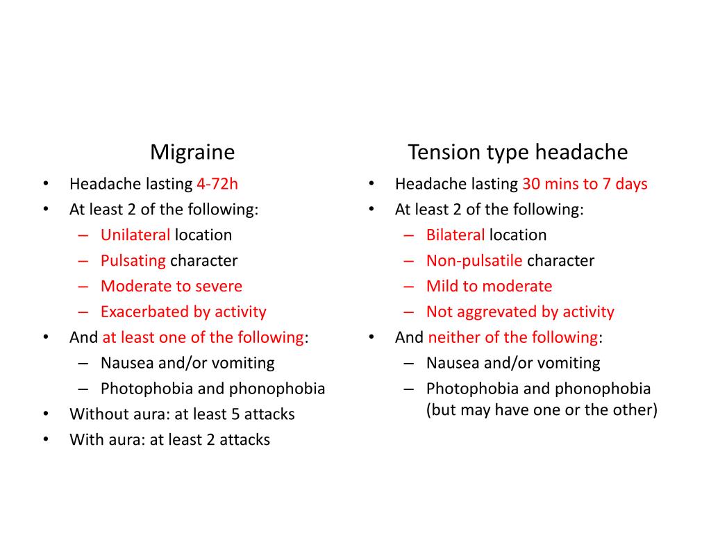 PPT Migraine PowerPoint Presentation, free download ID3617486