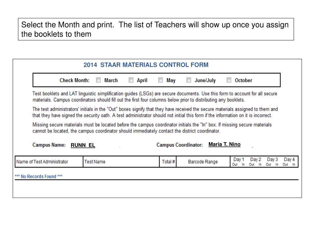 PPT Answer Documents STAAR and STAAR Spanish — one combined answer