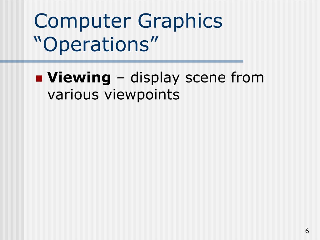 Introduction to Computer Graphics GeeksforGeeks