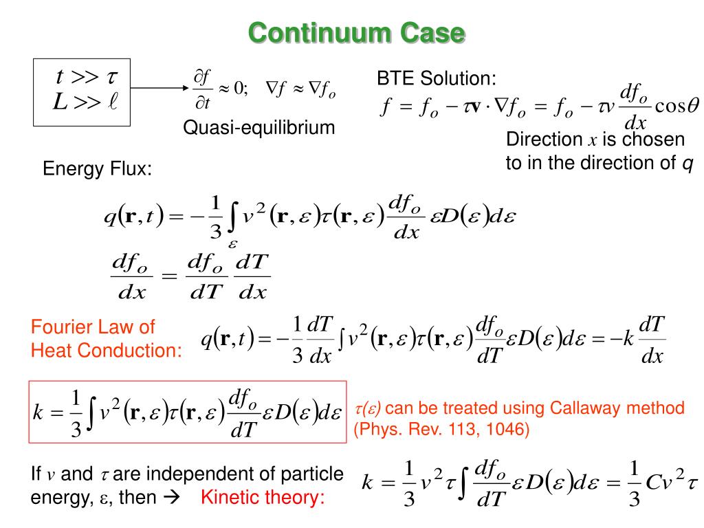 PPT Boltzmann Transport Equation for Particle Transport PowerPoint Presentation ID3624502
