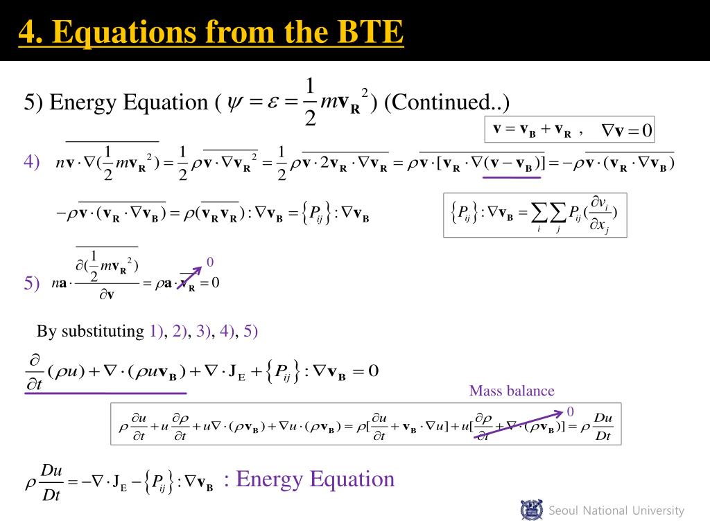 PPT Boltzmann Transport Equation PowerPoint Presentation, free download ID3624510