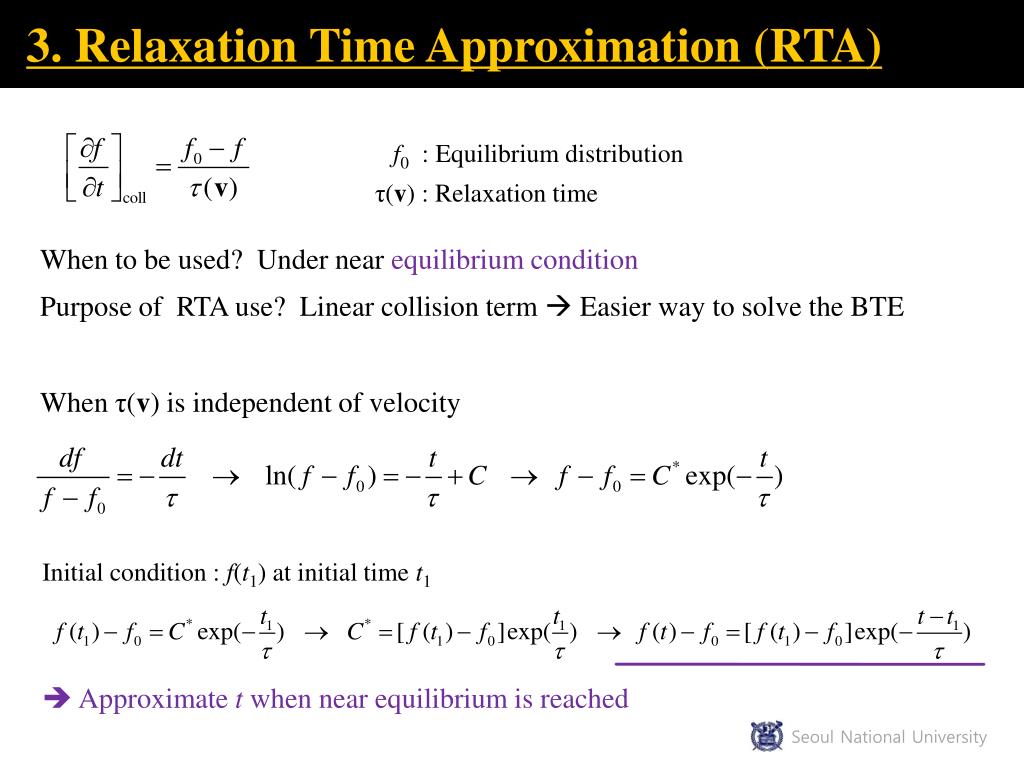 PPT Boltzmann Transport Equation PowerPoint Presentation, free download ID3624510
