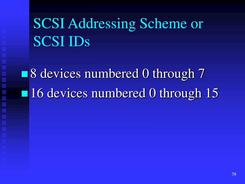 PPT SCSI PowerPoint Presentation, free download ID3624572