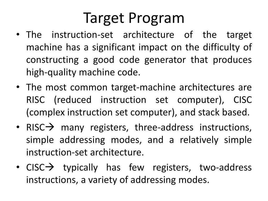 PPT ICG & Code generation PowerPoint Presentation, free download ID3624864