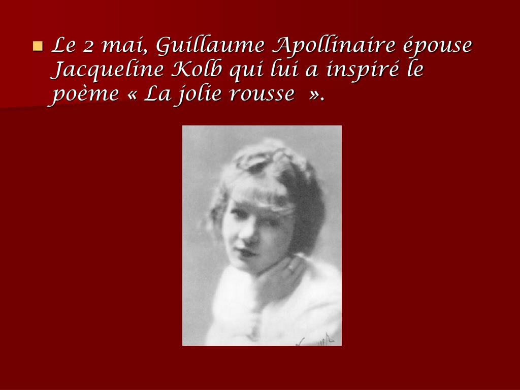 PPT Guillaume Apollinaire PowerPoint Presentation, free download ID