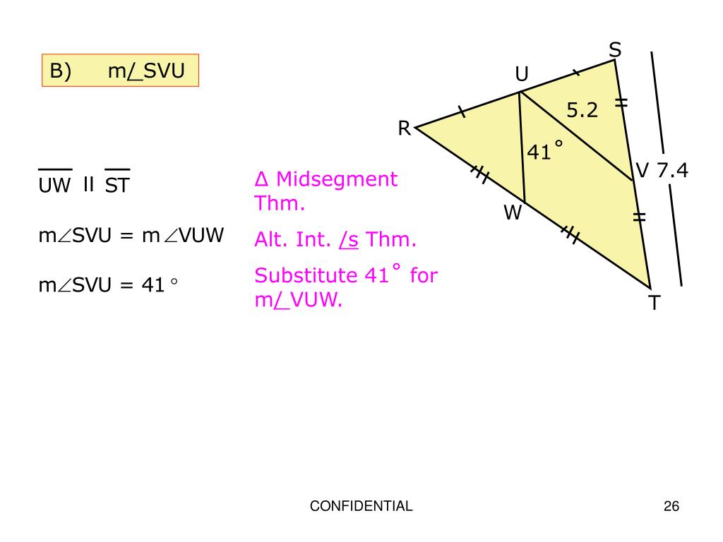 PPT Geometry The Triangle Midsegment Theorem PowerPoint Presentation