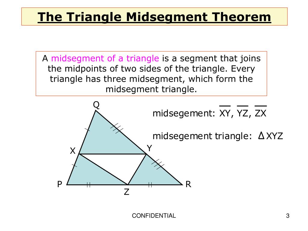 PPT Geometry The Triangle Midsegment Theorem PowerPoint Presentation