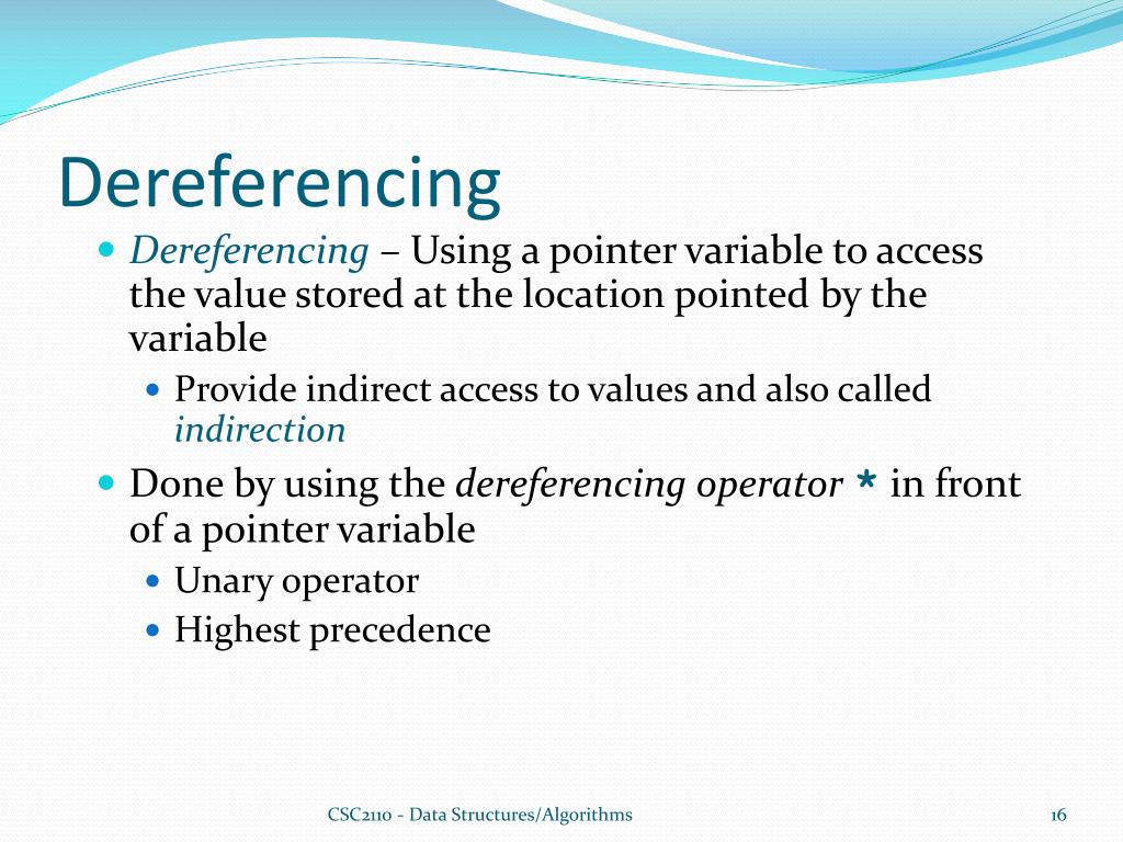 PPT Pointers and Dynamic Memory Allocation PowerPoint Presentation