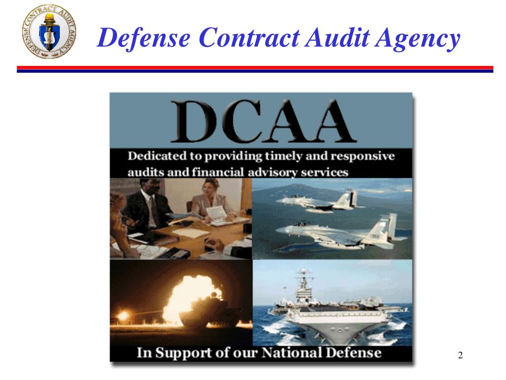 PPT Defense Contract Audit Agency PowerPoint Presentation, free