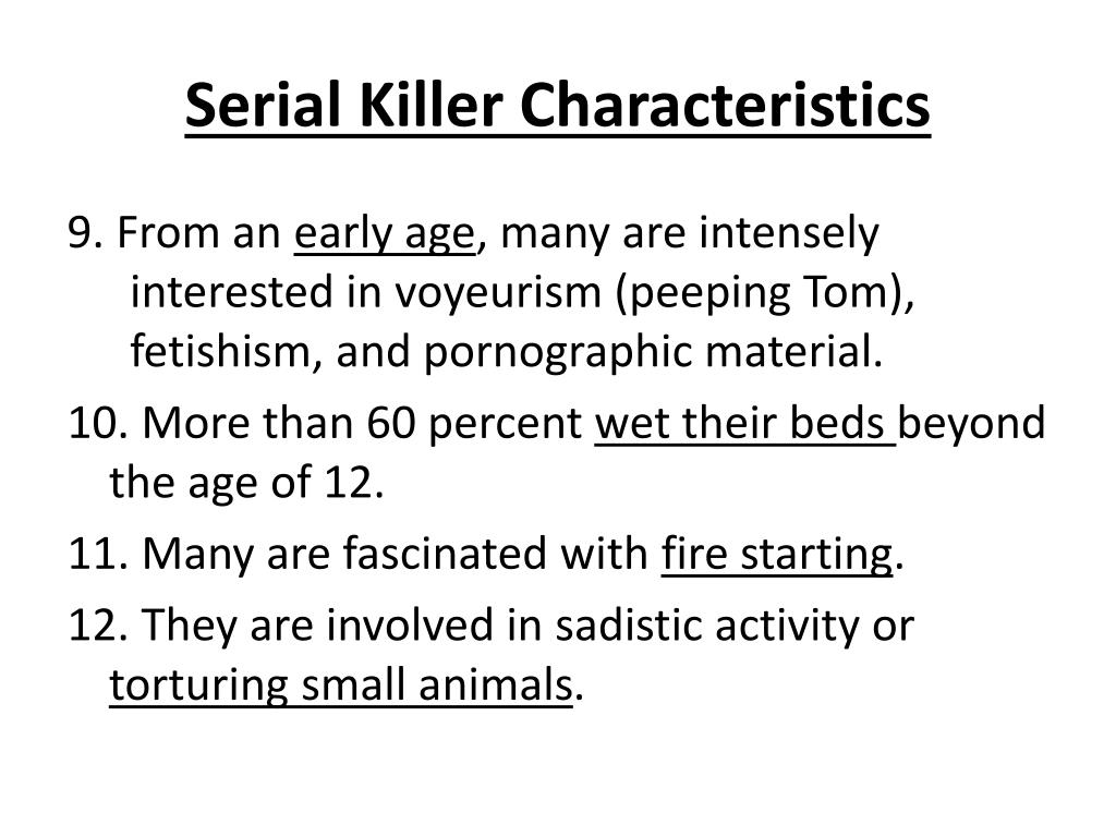 PPT SERIAL KILLER PowerPoint Presentation, free download ID3644313