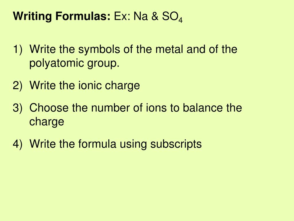 PPT Polyatomic Compounds PowerPoint Presentation, free download ID