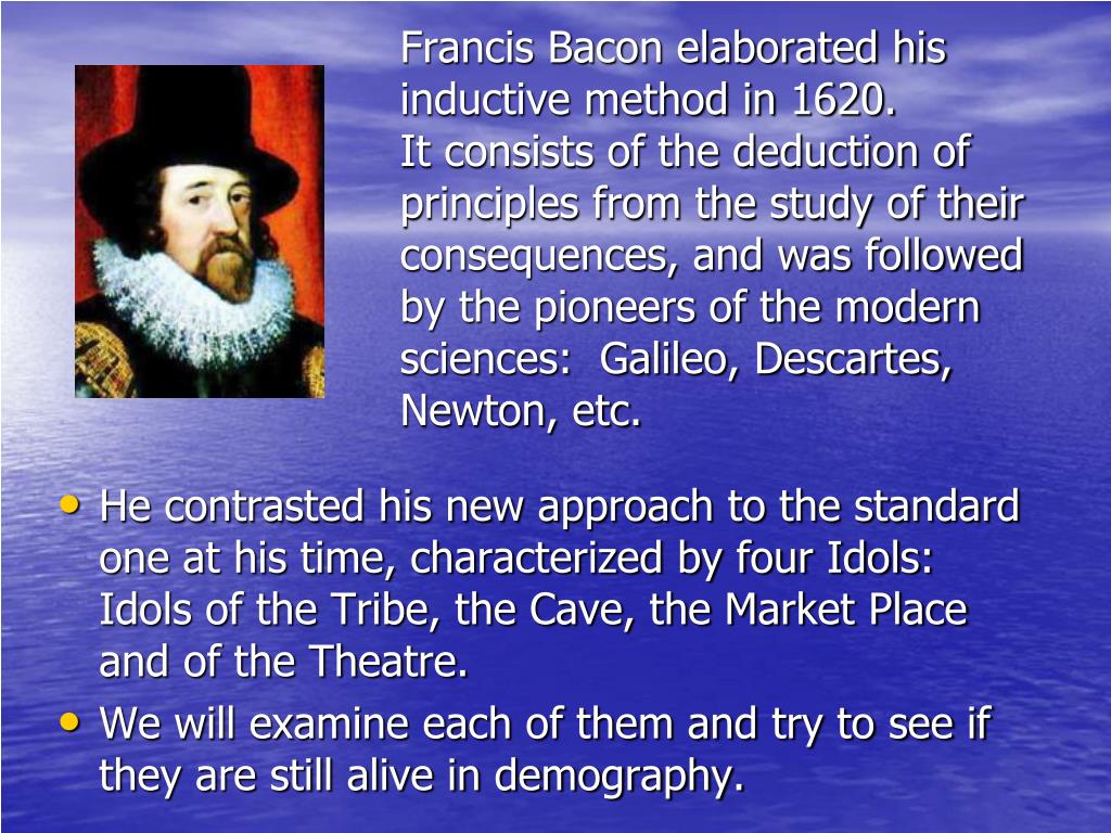 PPT Are the four Baconian idols still alive in demography? PowerPoint