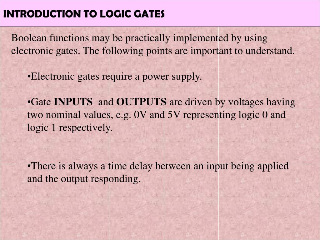 PPT LOGIC GATES PowerPoint Presentation, free download ID3647762