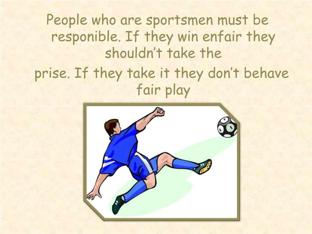 PPT Fair play rules in life and sport PowerPoint Presentation, free