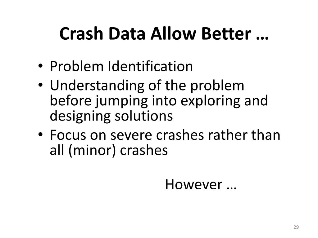 PPT MMUCC Model Minimum Uniform Crash Criteria PowerPoint