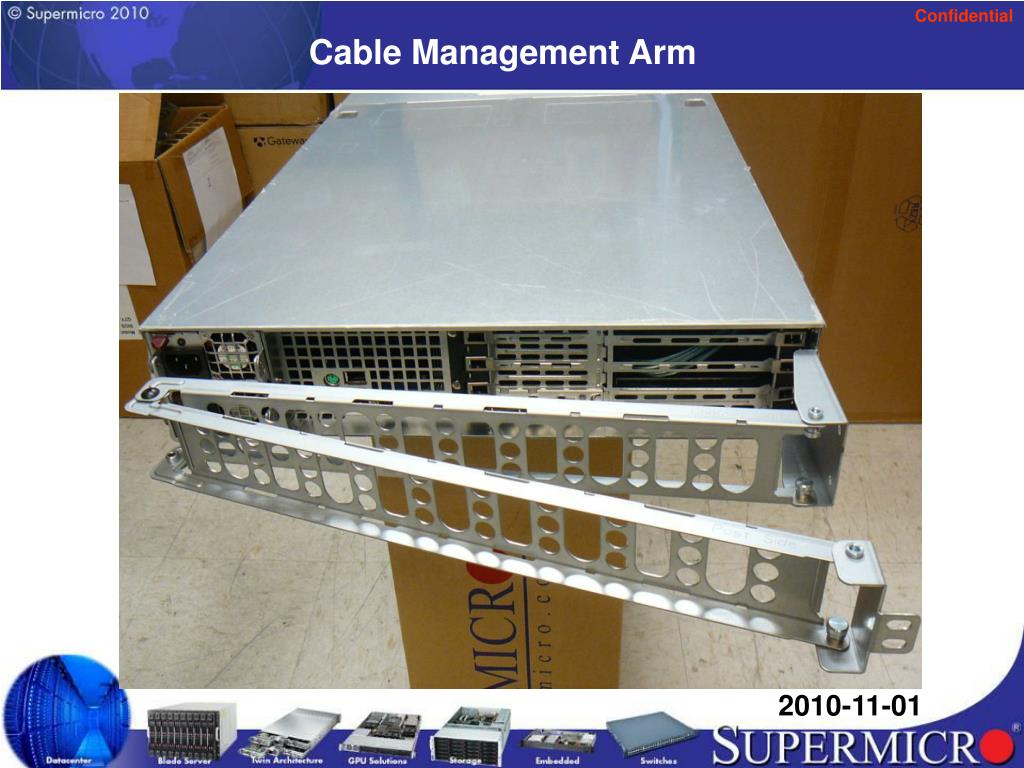 PPT Cable Management Arm PowerPoint Presentation, free download ID