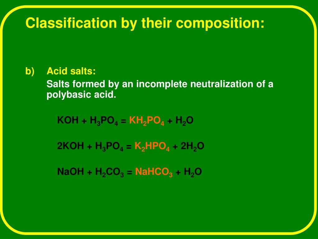 PPT Salt, Hydrolysis of Salts PowerPoint Presentation, free download