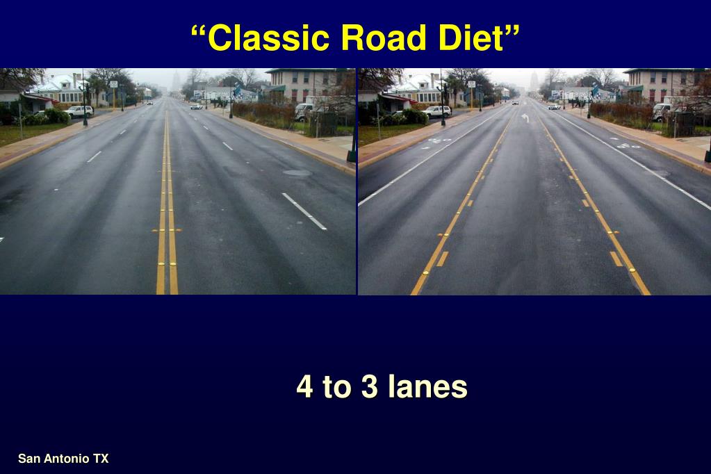 PPT Road Diets and Roundabouts PowerPoint Presentation, free download