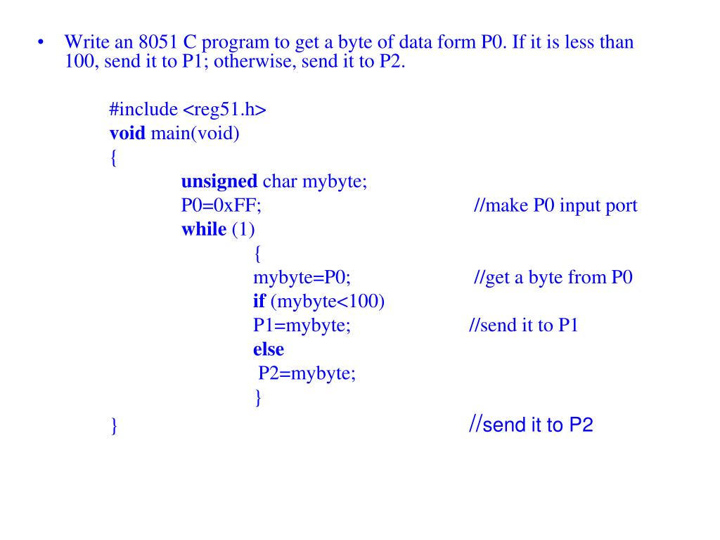 PPT UNIT 3 EMBEDDED ‘C’ PROGRAMMING PowerPoint Presentation ID