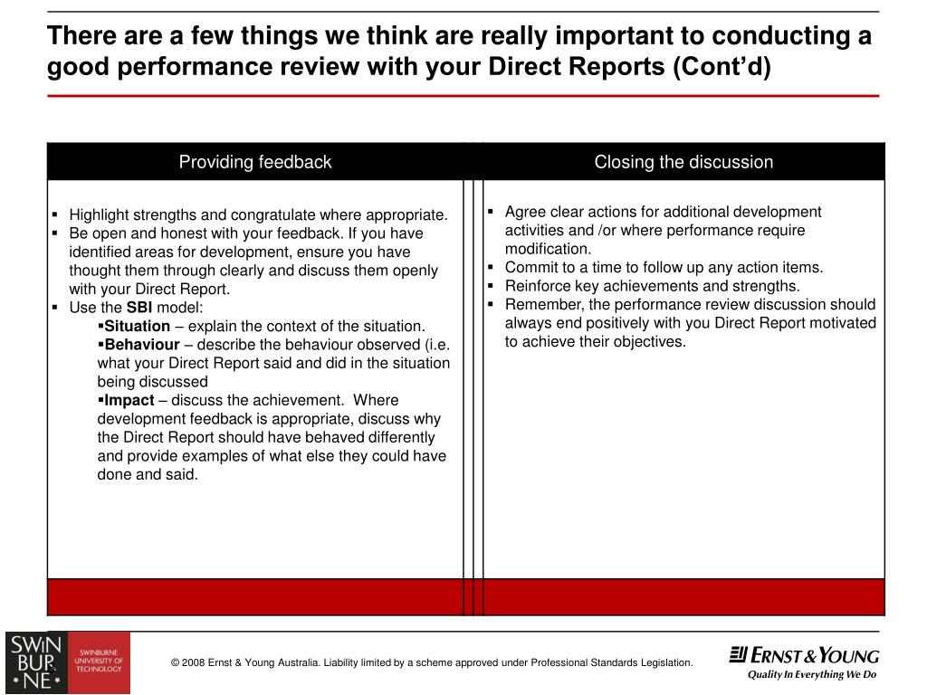PPT Module 2 Conduct Mid and End Cycle Performance Review for