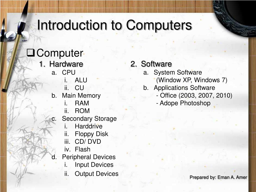 PPT Introduction to Computers PowerPoint Presentation, free download