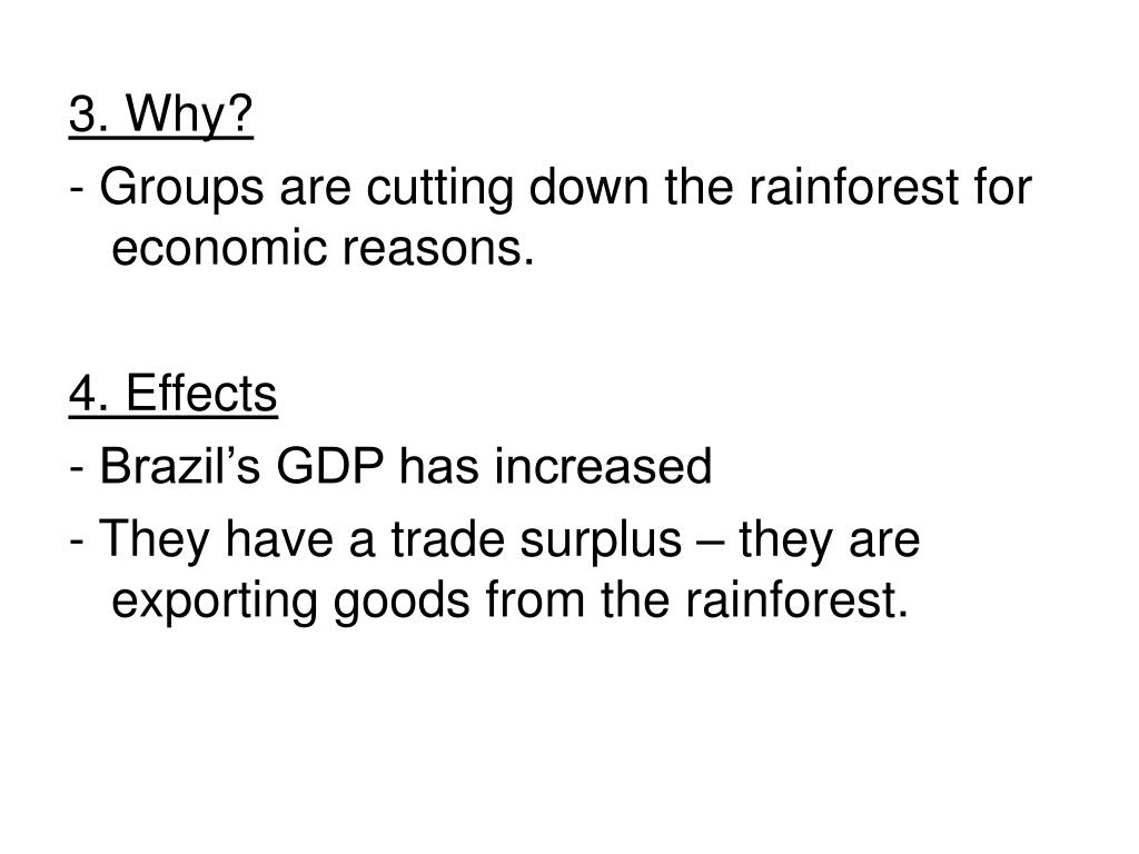 PPT 1. Objective (READ) SWBAT explain why the Amazon rainforest is