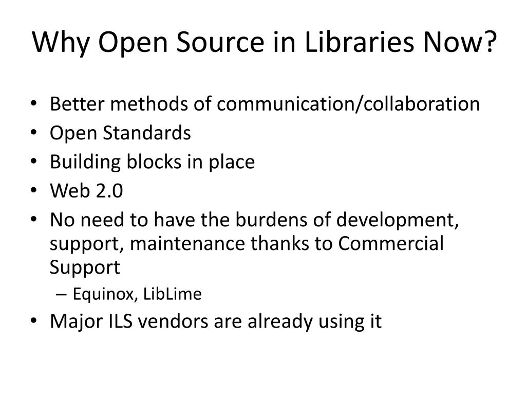 PPT Evaluating Open Source Software ELAG 2009 PowerPoint Presentation