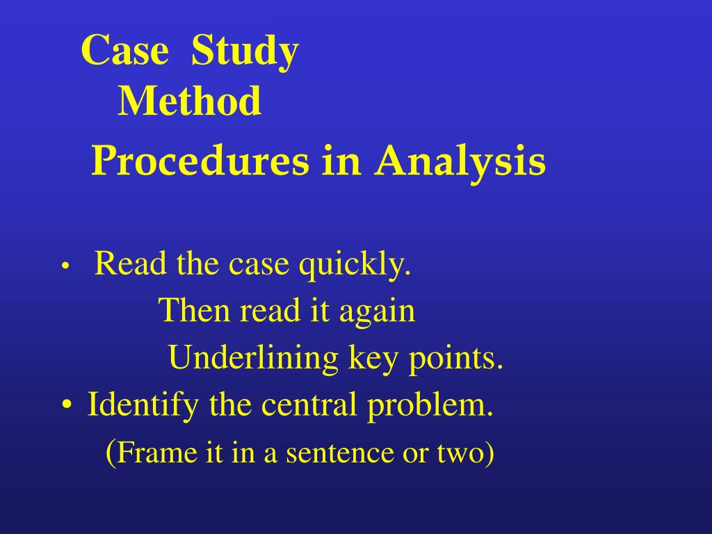 PPT Case Study Method PowerPoint Presentation, free download ID3672179