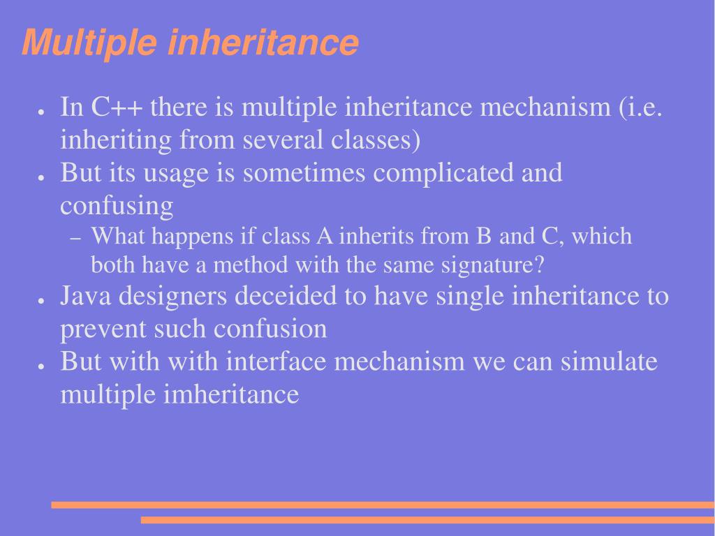 PPT Chapter 8 Interfaces and inner classes PowerPoint Presentation, free download ID3676574