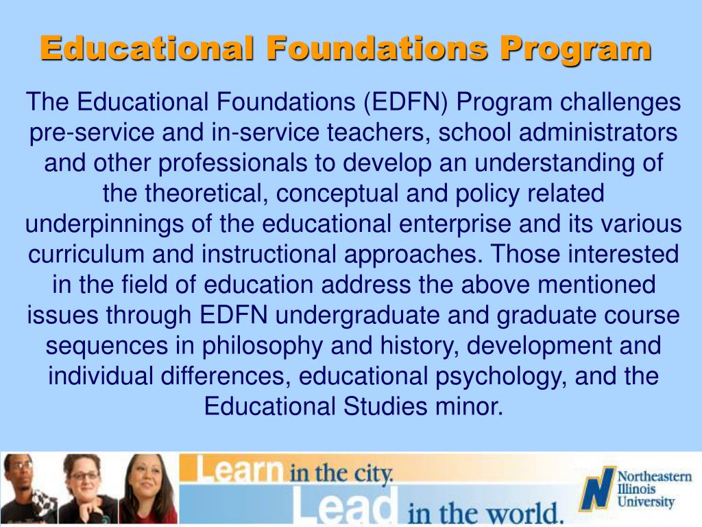 PPT Educational Foundations PowerPoint Presentation, free download ID3678299