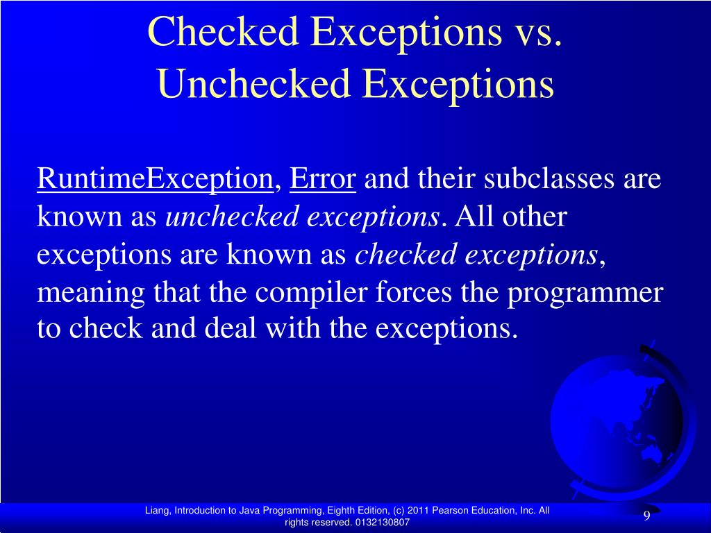 PPT Chapter 13 Exception Handling PowerPoint Presentation, free