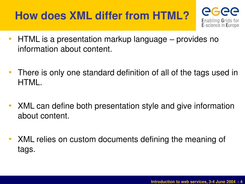 PPT Introduction to XML PowerPoint Presentation, free download ID