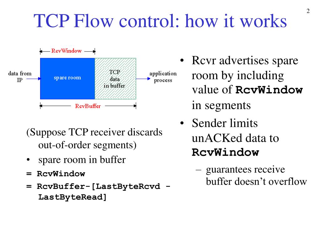 PPT TCP Flow Control PowerPoint Presentation, free download ID3685376