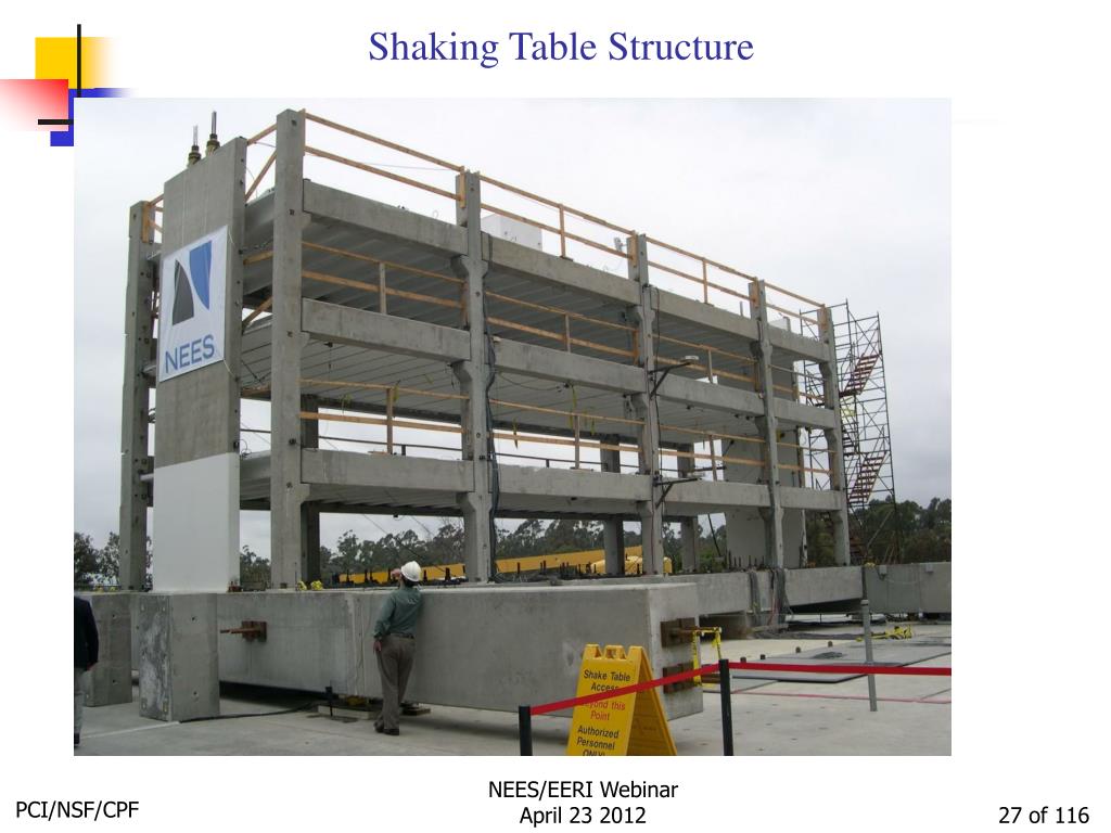 PPT Seismic Design Methodology for Precast Concrete Floor Diaphragms
